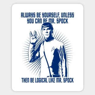 STAR TREK  - Always be logical 2.0 Sticker